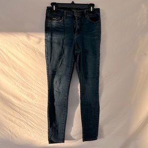 Dark blue skinny jeans